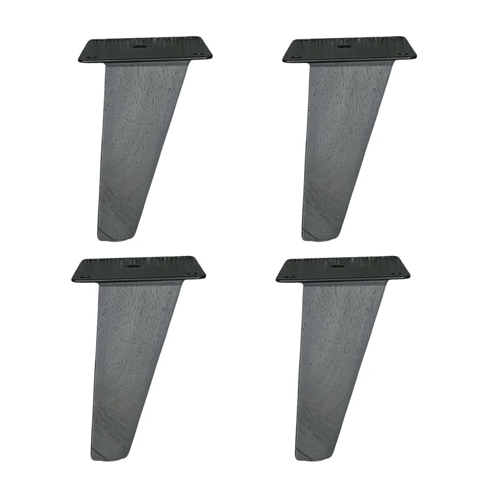 OEM Vietnam Manufacturer Durable Folding Premium Quality Black Wooden Sofa Legs Custom Decorative Furniture Feet Dining Kitchen