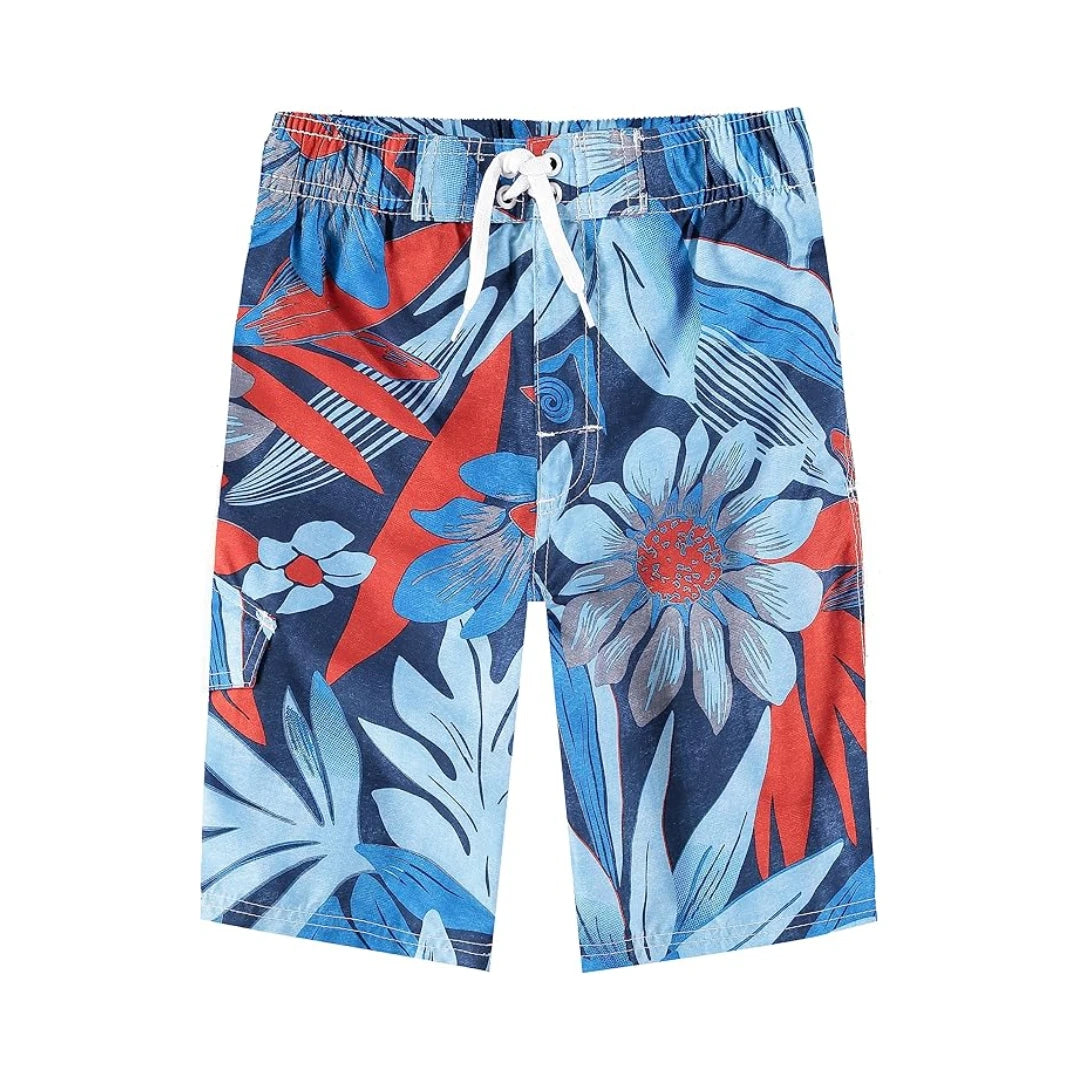 Quick Dry High Street Eco-Friendly Sublimation Beach Shorts for Men Double Layer Triangle Liner Loose Fit Custom Print