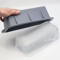 Silicone Large Cold Plunge Bath Coolers Ice Block Cube Tray Mold Silicone Tool Square Silicone Cubetera for 8 Ice Spheres 100pcs