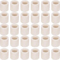 CUEELF Durable White Pool Cue Stick Ferrule Fiber Billiard Pool Cue Ferrule Professional Snooker Pool Repair Accessories