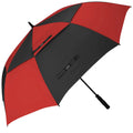 46/54/62 Inch Large Compact Golf Umbrella Windproof Reverse Travel Umbrella for Rain Double Umbrella Semi Automatic Open Close