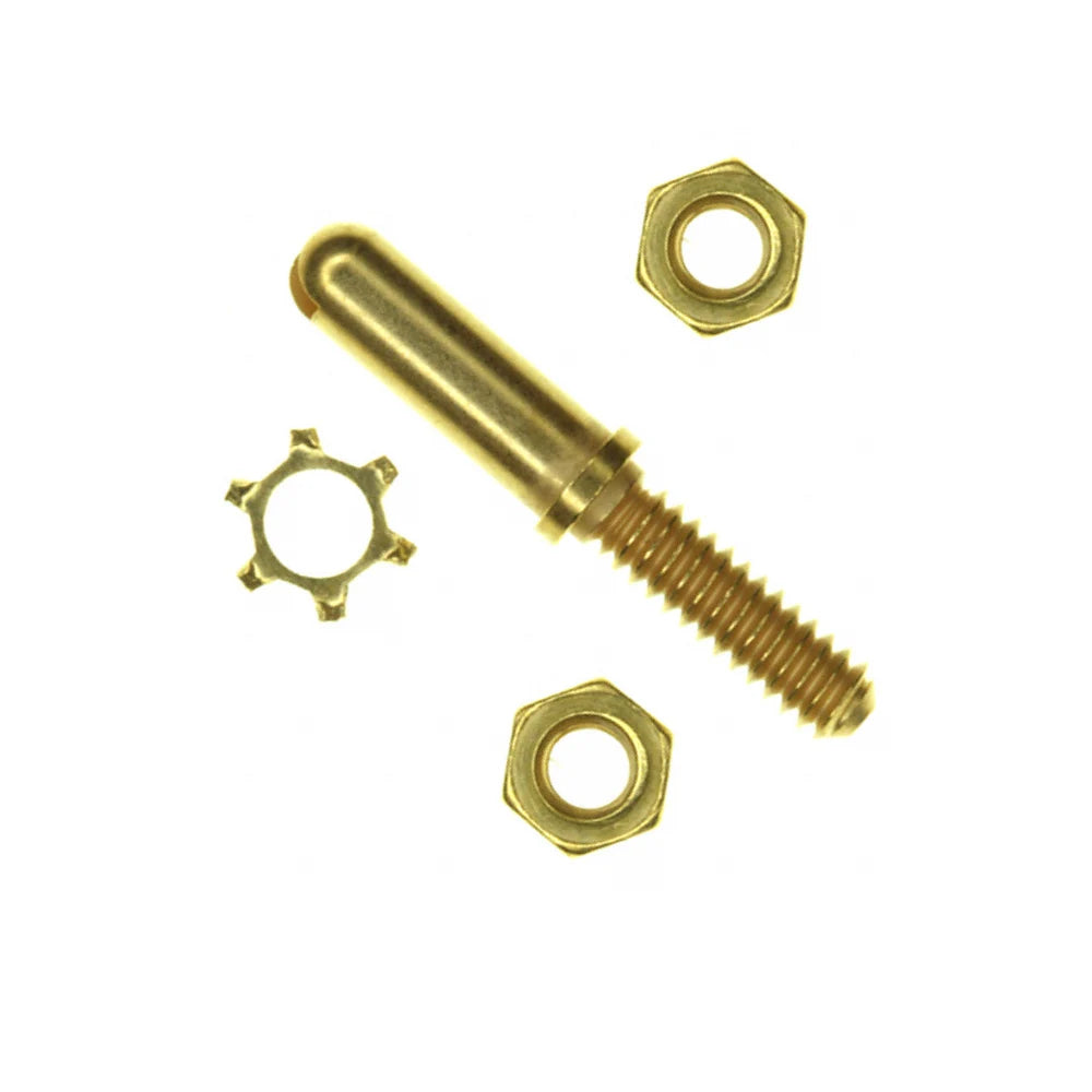 OEM 4-40 Threaded Copper Alloy Connector Guide Pin Hardware Kit with Nuts Lock Washer for M Series Backplane