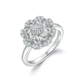 Fine Jewelry Rings 925 Sterling Silver Wedding Rings New Design Couple Minimalist Fashion Rings for Woman 3a Cubic Zircon
