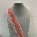 1 Yard Back Rubber Clothing Flower Show Dress Heavy Industry Diamond Flower Patch DIY Clothing Accessories
