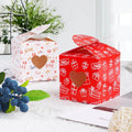 JUXINDA New Colorful square Empty Box Valentine's Day Surprise Lucky Box Gift Box Gift Candy Cookie Packaging Box
