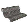 Made Germany-Luxury Modern Non Woven Wallpaper Rolls Red Green Black Wash-Resistant Light Resistant for Kitchen Gym-1005 X 053