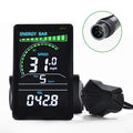 24/36/48/60V Electric Bike Computer Waterproof Bicycle Odometer Speedometer Stopwatch Electronic Cycling Accessories for