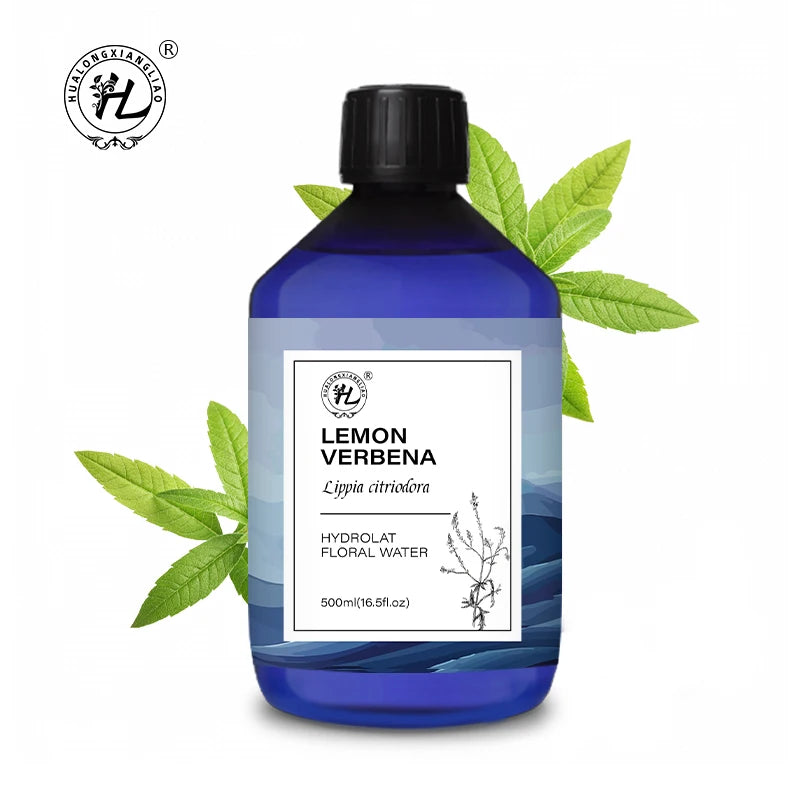Lemon Verbena Hydrosol - Hydrolat for Skin Face Diffuser - 100% Pure Natural Floral Water Steam Distilled | OEM 500mL