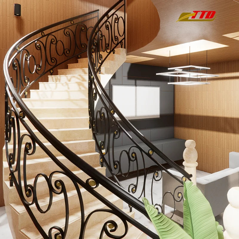 Your home with classic iron stair railing images features sturdy and stylish wrought iron stairs designed to provide safety.