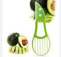 3-in-1 Avocado Slicer Corer Kitchen Gadget Fruit Peeler Cutter Pulp Separator Plastic Kitchen Tool