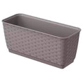 RATOLLA P 3L pot dimensions (mm) 293x119x126 Mocca color