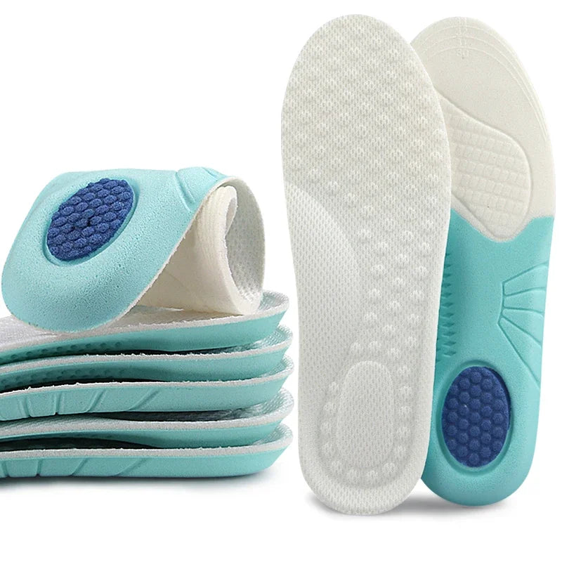 Children Sports Comfort Insoles Anti Slip Wear  Full Length Arch Support Breathable Shoe Inserts for Sneakers Running Shoes