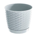 RATOLLA ROUND 2L. flower pot dimensions (mm) 165x165x142 color White