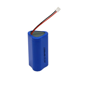 KXD Rechargeable 18650 LiFePO4 Lithium Ion Battery Pack 3S1P 10.8V-11.1V 2200-4400mAh 800-Cycle ISO9001 Certified for LED Lights