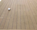 Wholesale Modern 3D Embossed Wood Grain Teak WPC Decking Composite Board Eco-Friendly Fireproof Kitchen Outdoor Garden Courtyard MegaBDM