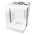 Custom Transparent PVC Folding Carton Box with Paper Cover for Gift Packaging