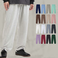 Wholesale 330gsm Custom Logo Sweatpants Baggy Blank Cotton Fleece Mens Sweatpants for Men