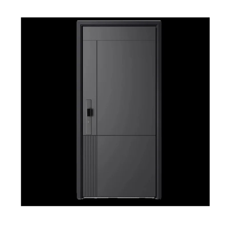 Heavy-Duty Steel Security Door Anti-Theft Cast Aluminum Luxury Front Door High-Strength Soundproof Panel for Villas Wholesale