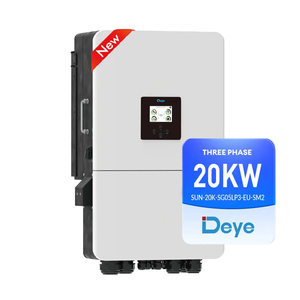 For Hybrid Lowvoltage Solar Inverter 12-25KW 3 Phase Single/Dual Output Pure Sine Wave High Efficiency