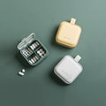 JUXINDA Pill Organizer Medicine Dispenser Portable sealed Pill Box Medicine Storage Box Customizable MegaBDM