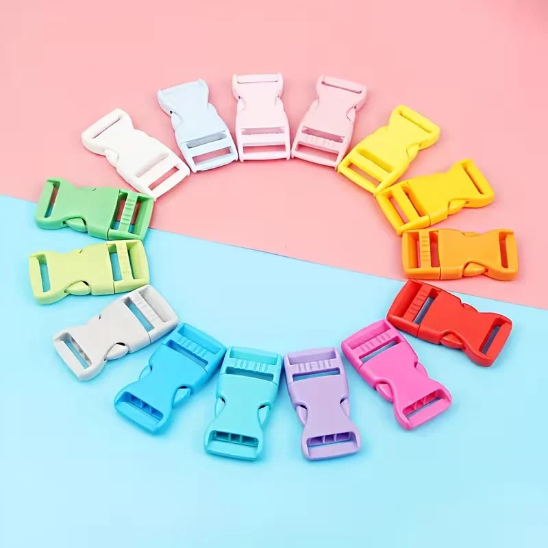 25mm Quick Release Buckle Belt Buckle Bangle Bracelet Survival Paracord Buckle logo Custom Dog Leash Tactical Buckle Plastic
