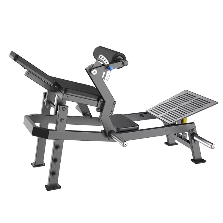 Accept OEM 3D Glute Training Gym Fitness Equipment Plate Loaded Adjustable Hip Thrust Machine Safety Steel Bodybuilding