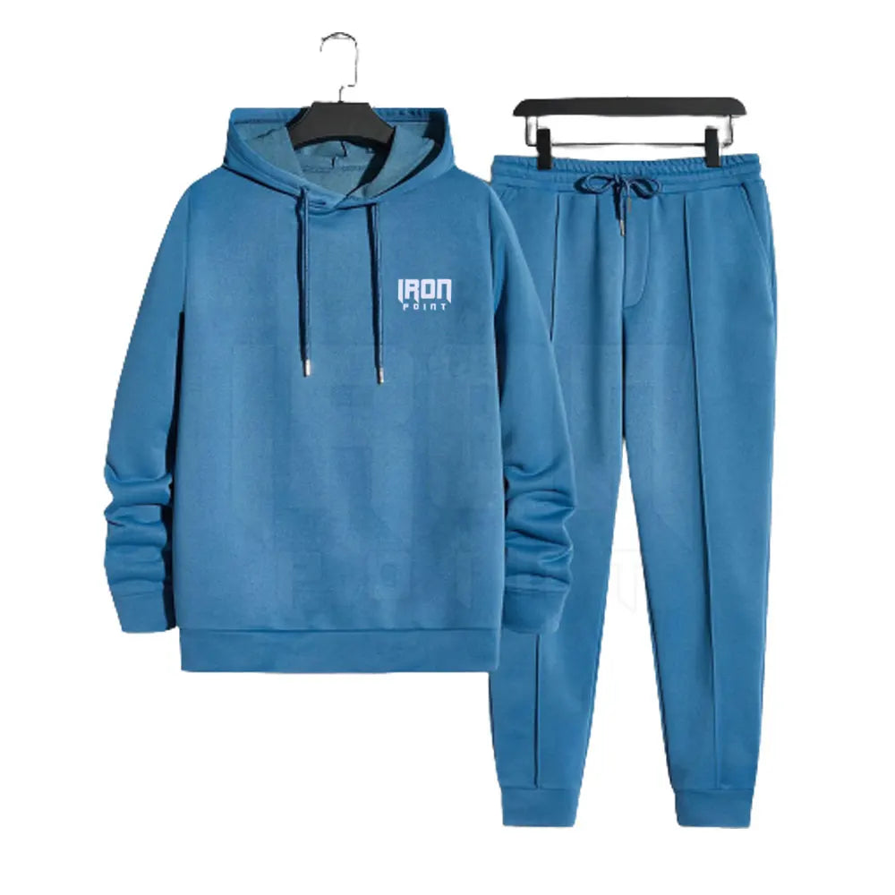 Best Quality Men's Fleece Tracksuit Custom Size New Popular Style Winter Sets Breathable-Made in Pakistan