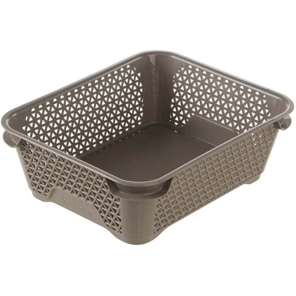 Mini Basket DIN A6 20 x 16 x 7 cm Mirko Brown