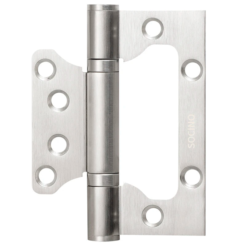 Modern Design Heavy-Duty Stainless Steel 201 MSN Ball Bearing Butterfly Folding Door Hinges No Grooving Required Bathroom Use