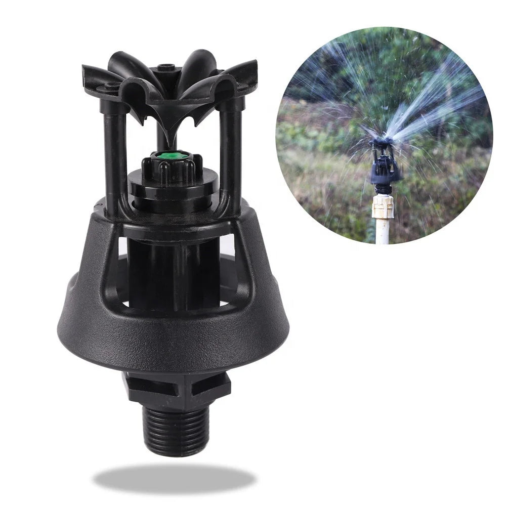 1/2 Inch 3/4 Inch Male Thread 360 Degree Rotating Mini Swing Sprinkler Lawn Farm Irrigation Nozzle Wobbling Sprinkler