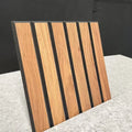 Premium Slatted Wood Veneer PET Felt Acoustic Panel Soundproofing for Modern Office Hotel Home Decor