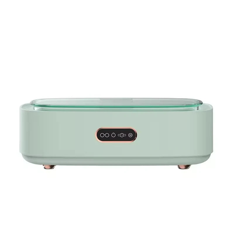 Professional 45Khz Portable Ultrasonic Jewelry Cleaner Machine Smart Household Dentures Rings Glasses Sonic Cleaner