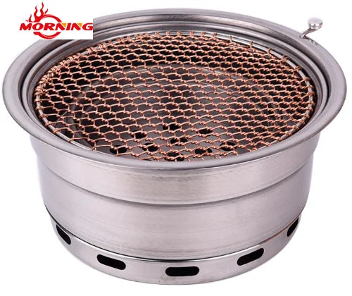 Modi OEM/ODM Commercial Outdoor Stainless Steel Chrome Plated Flat Top BBQ Charcoal Grill Tool Set Easily Cleaned Flame Safety
