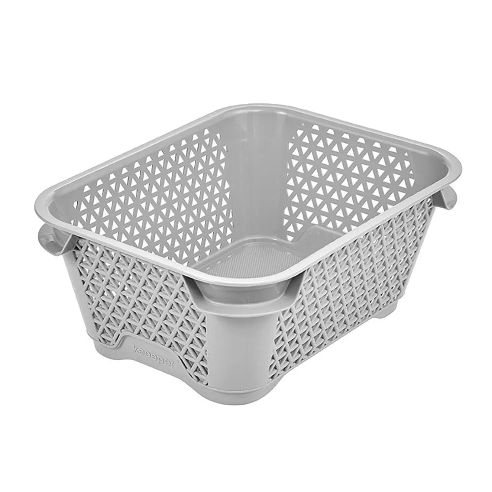 Storage box 16 x 12 x 7 Nordic grey