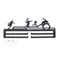 Metal Custom Design Stamping Wall Sports Medal Holder Hanger for Gold Silver Bronze Medals Home Decoration