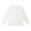 Bangladesh China Factory Price Custom Logo Embroidery Spring Autumn 180g Combed Cotton Long Sleeve Light Weight Sweatshirt MegaBDM