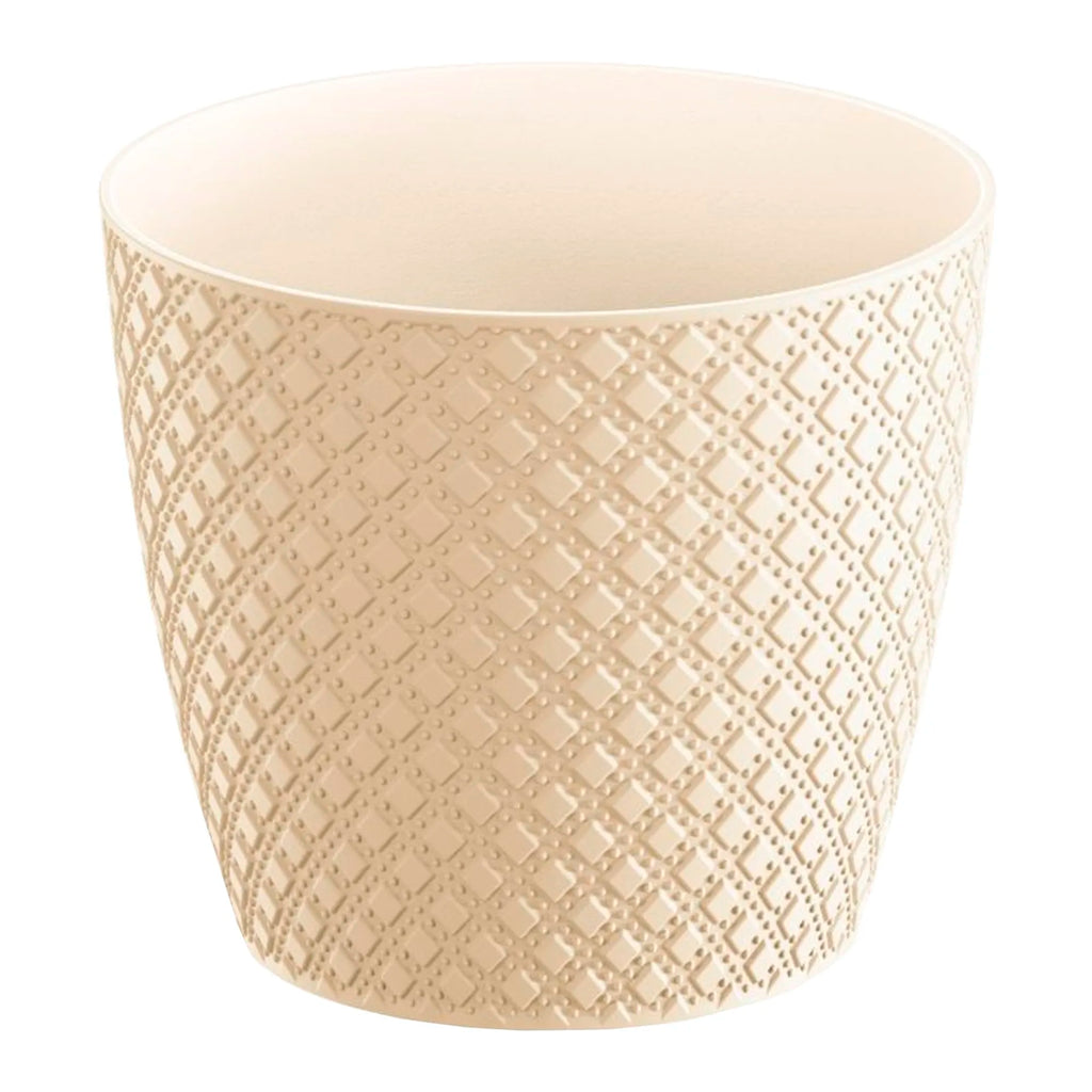 ORIENT 2L. flower pot dimensions (mm) 157x157x138 Cream color