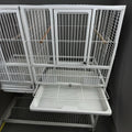 Factory Wholesale Multi Tier Metal Detachable Tray Breeding Cage with Wheels Stand Pet Aviary Cage Cage for Birds