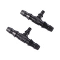 1/4 Inch to 1/8 Inch Reduction Micro Irrigation Fittings Garden Tee Connector 3 Way Plastic Barb Hose Fitting