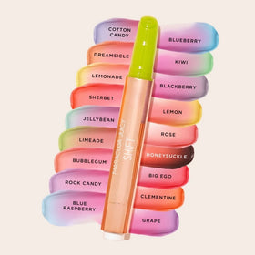 Custom Private Label Maracuja Juicy Shimmer Glass Lip Plump Long Lasting Moisturizing Lip Balm Vegan Lip Gloss Wholesale