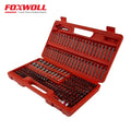 208Pcs Chrome Vanadium Steel Screwdriver Bit Set with Holder