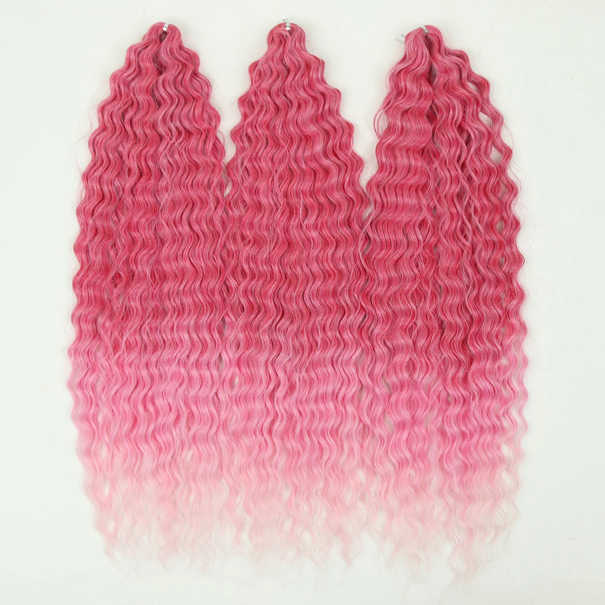 Loose Deep Wave Soft Synthetic Curly Wave Twist Crochet Braiding Ariel Anna Russia Hair Extensions Sleek Brand