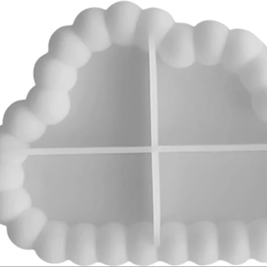 DIY Cloud Shape Silicone Resin Moulds Resin Jewelry Dish Multishaped Tray Molds for DIY Epoxy Resin Casting Craft Decorations