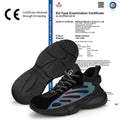 GUYISA Fashionable Customizable Safety Shoes Breathable Fly Woven Mesh Steel Toe Safety Shoes
