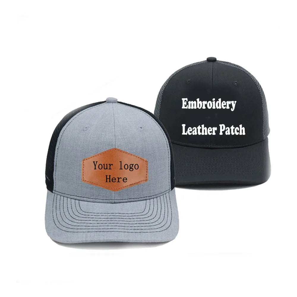 Wholesale Blank 6 Panel Richardson 112 Trucker Hat Custom Embroidery Patches Mesh Gorra Snapback Classic Baseball Sports Caps