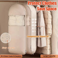 Clothing Dust-proof Bag Durable Gown Cover for Household Reusable Down Jacket Dust Cover Clothing Storage Bag Dress Cover 121