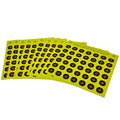 High Visibility Bullseye Paper Shooting Bow and Arrow Target for the Range