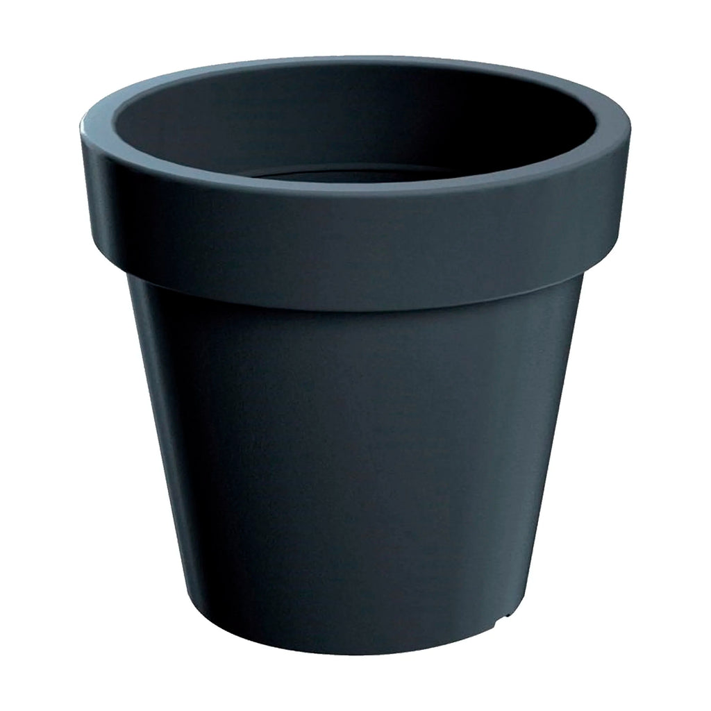 LEXO ROUND 92L. planter dimensions (mm) 600x600x550 Anthracite color