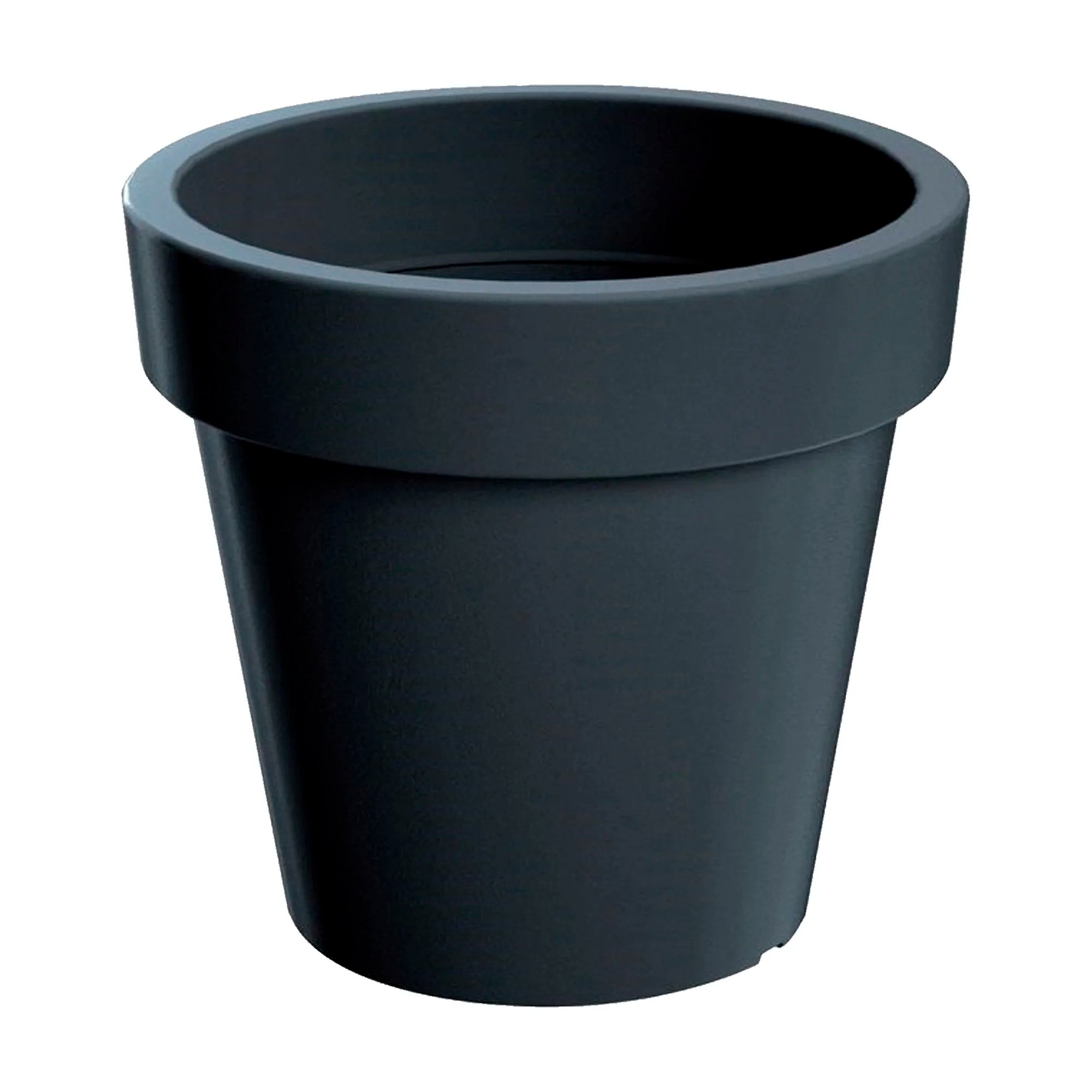 LEXO ROUND 92L. planter dimensions (mm) 600x600x550 Anthracite color