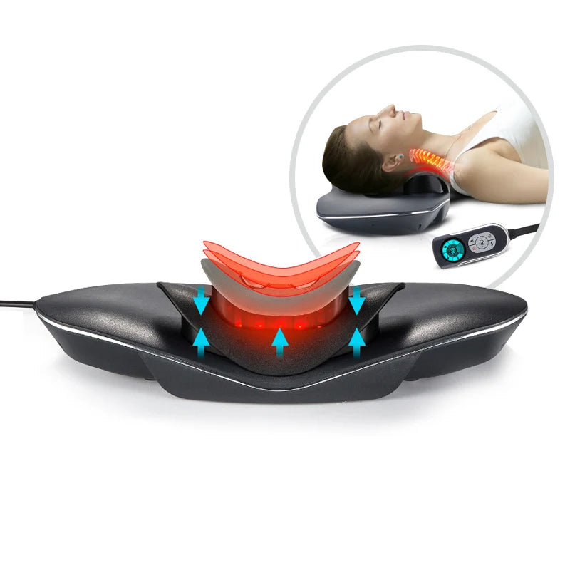 Alphay Electric Cervical Care Device for Relaxation and Meridian Regulation Electronic Neck Massager